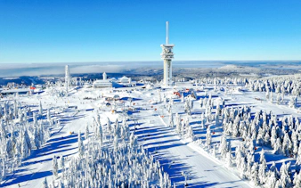 from prague: klínovec ski resort day trip with ski lesson, ski pass and equipment-1