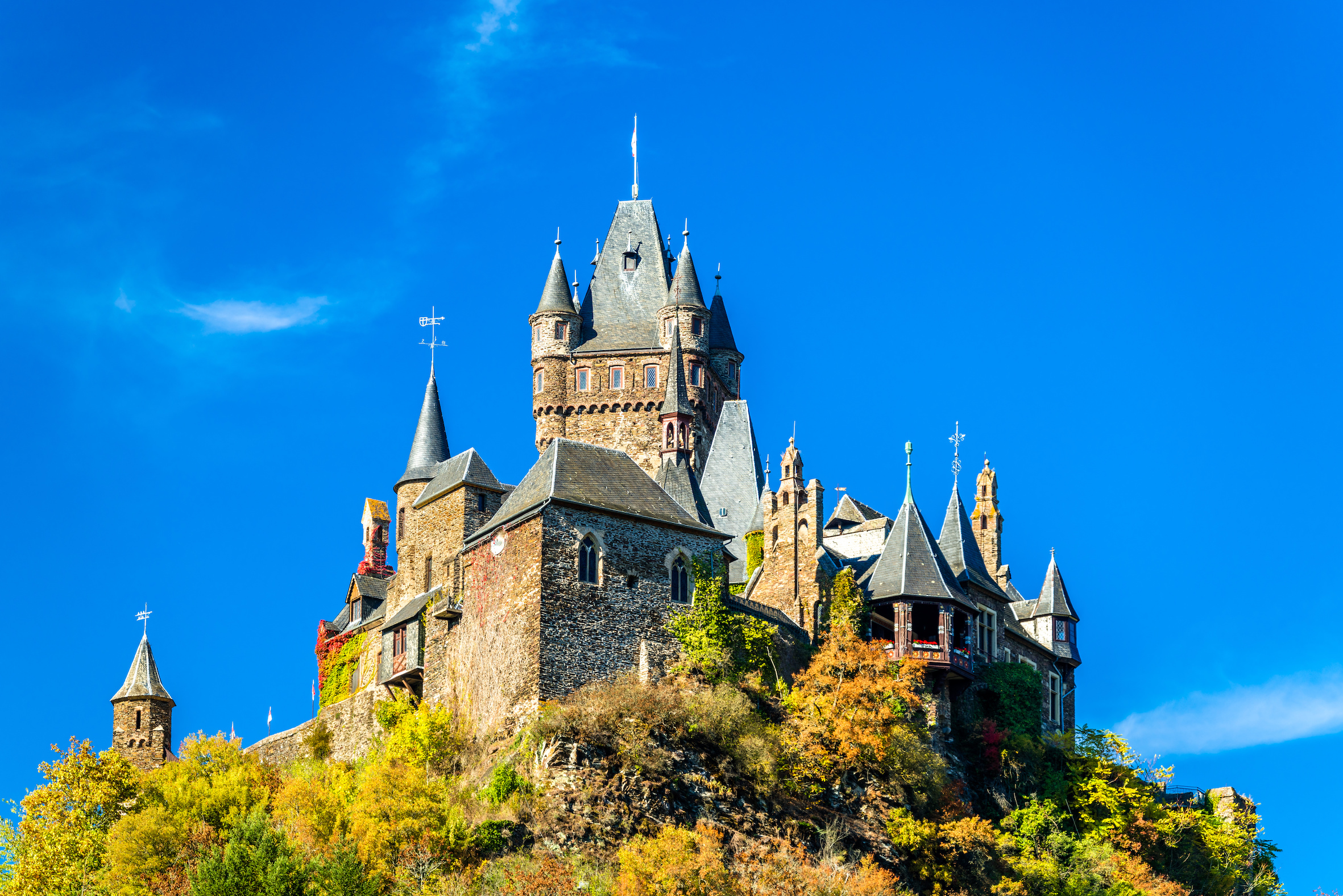 Cochem Imperial Castle on Cochem Cruise