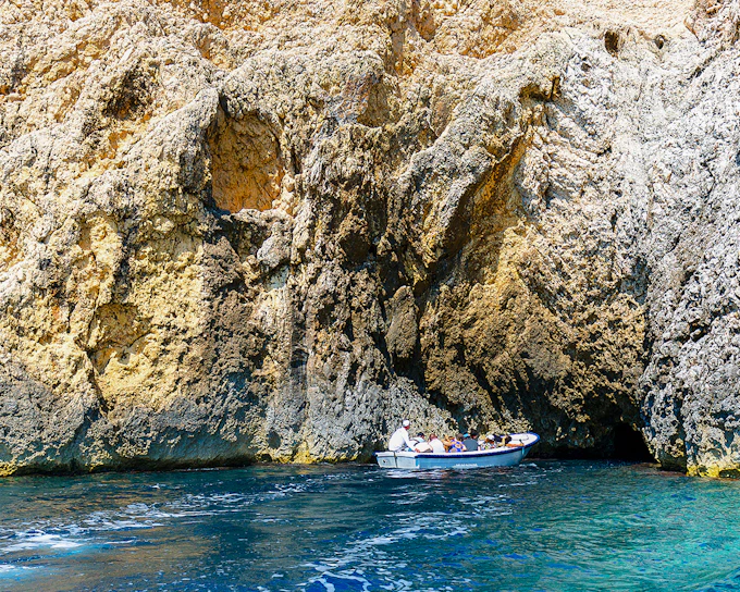 From Trogir: Blue Cave, Mamma Mia, Hvar and 5 Island Boat Tour