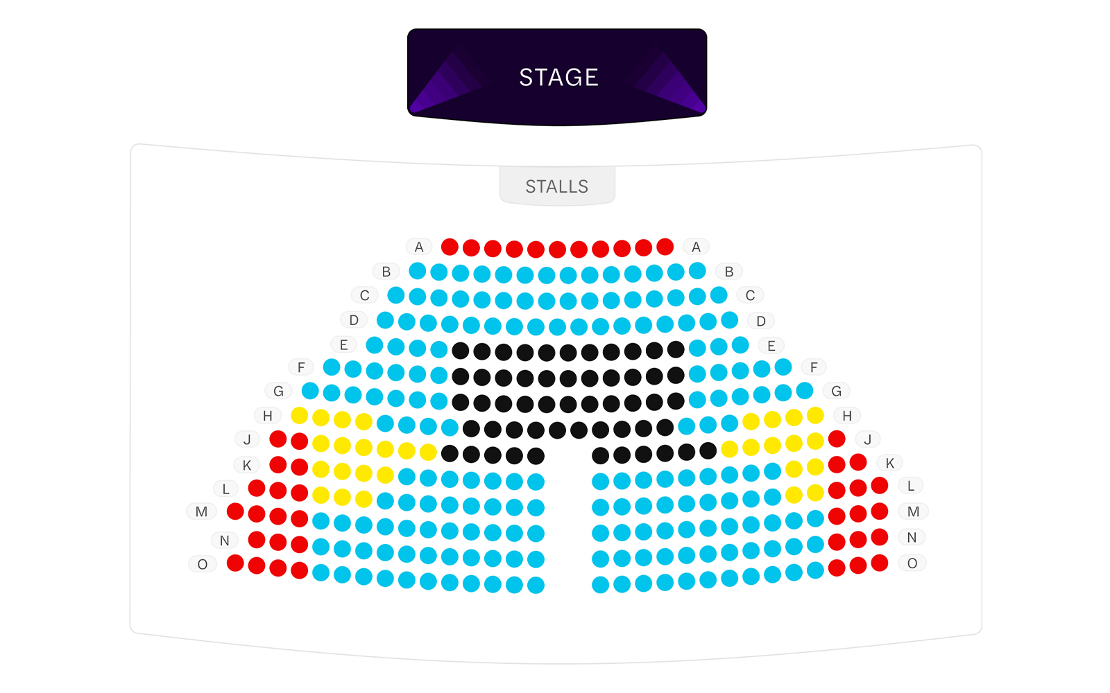 Duchess Theatre Stalls