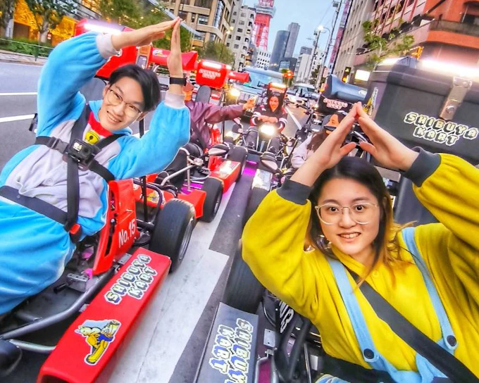 Tokyo: Shibuya 45/60/90-Min Go-Karting Experience by Shibuya Kart