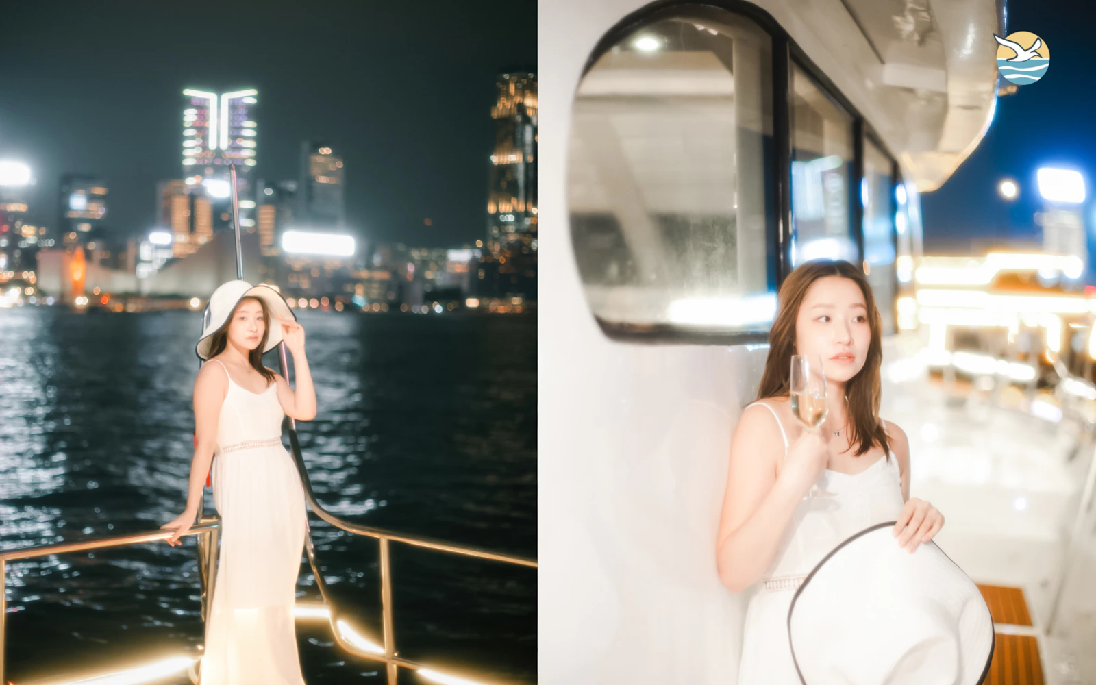 Hong Kong Victoria Harbour Night yacht Cruise: Dreamer (Unlimited Snacks & Drinks + Photography + Tour guide)