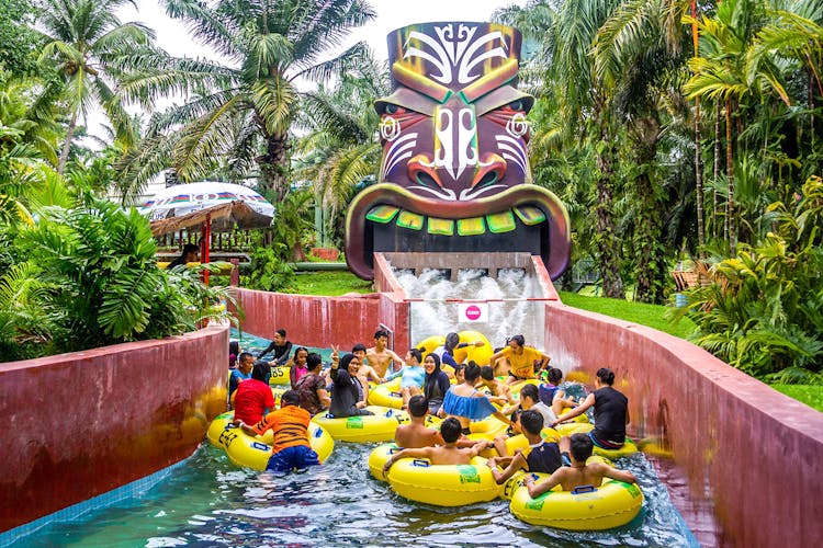 Lazy River ride at A'famosa Theme Park