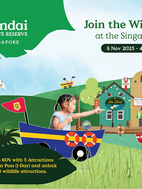 Join the Wild Patrol event at Singapore Zoo, featuring Zootopia 2 promotion.