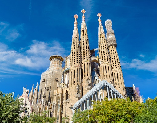Sagrada Familia near Casa Batllo