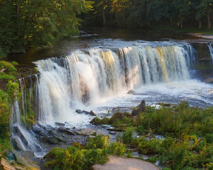 From Tallinn: Estonian Waterfalls Private Half-Day Tour with Pickup