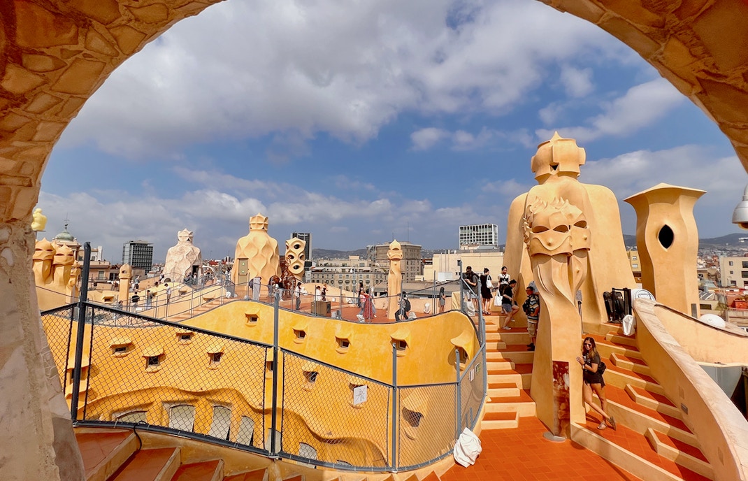 La Pedrera entradas azotea