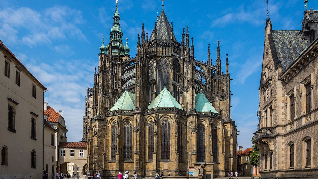 Vitus Cathedral near Lobkowiscz Palace