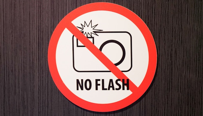 No-flash Photography - SEA Life London