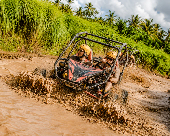 Bali Off-Road Buggy Ride and Water Tubing with Lunch