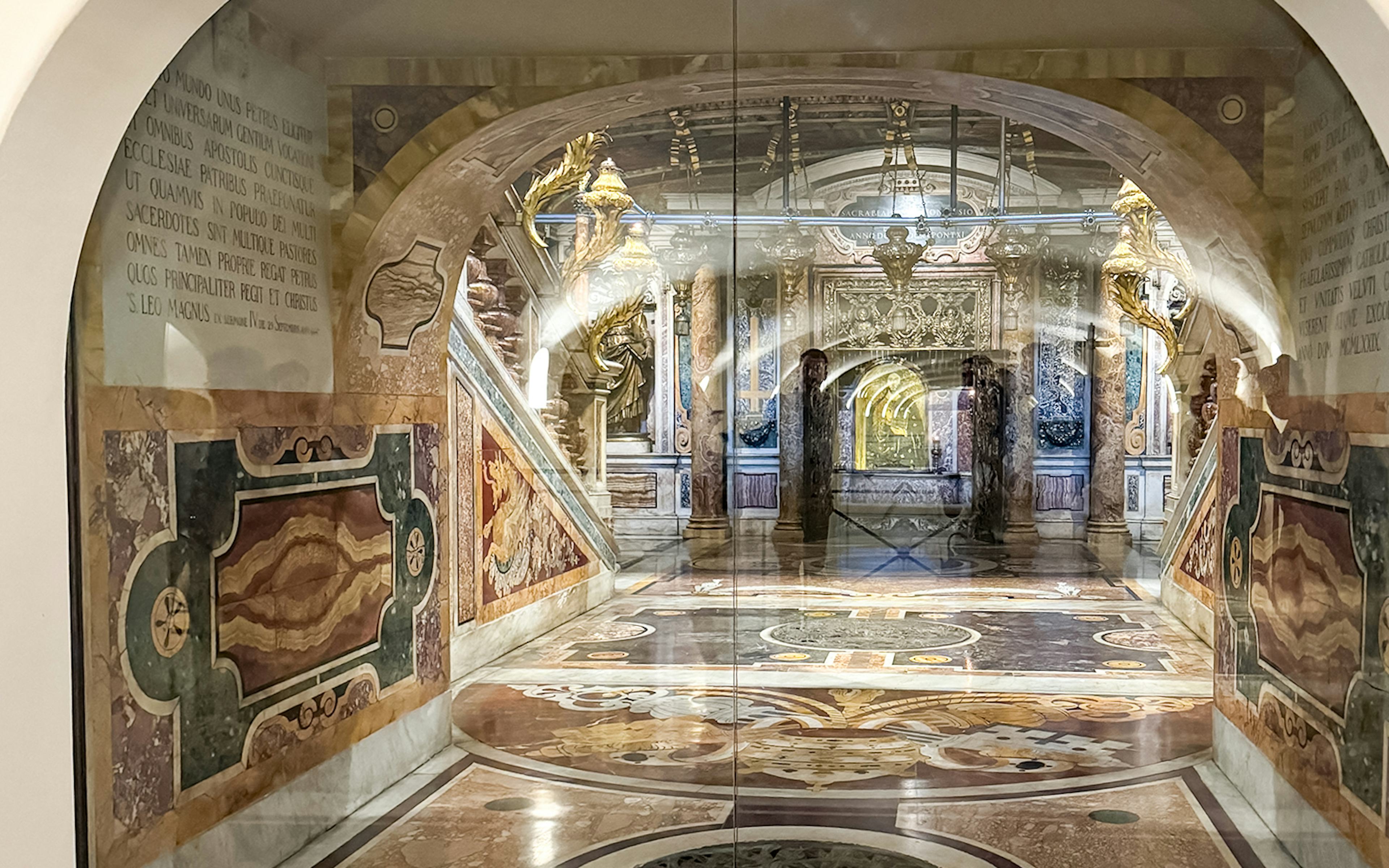 The Tomb of St. Peter in the Vatican Necropolis
