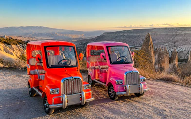 Cappadocia: Vintage-Style Car Guided Valley Tour with Scenic Photo Stops