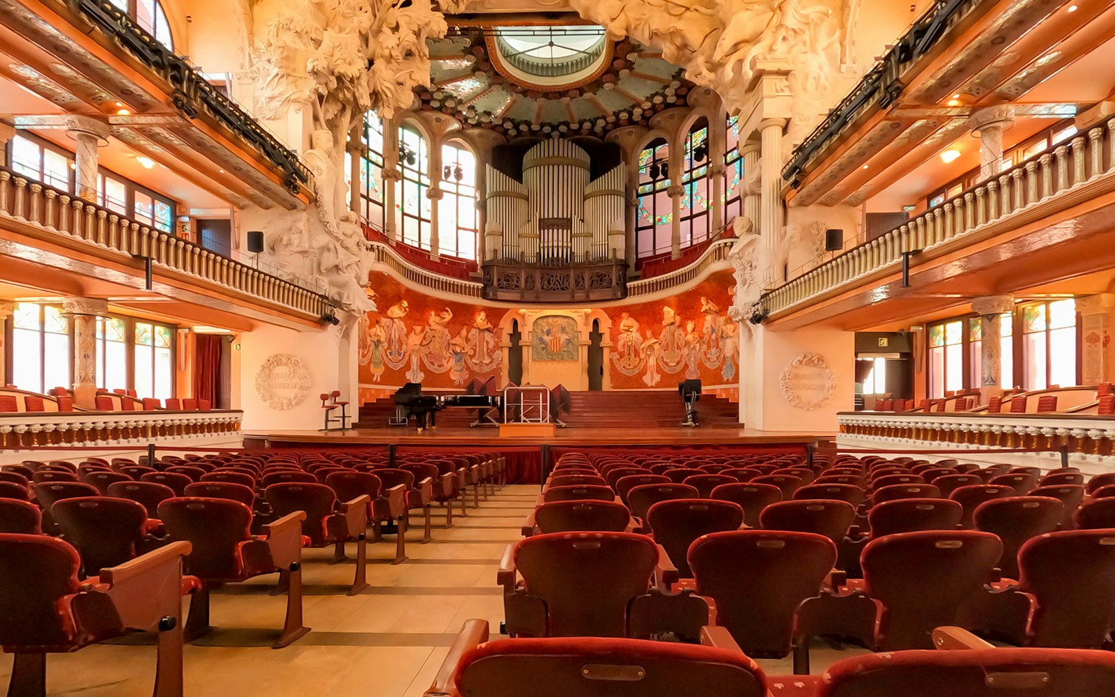 Palau De La Música Catalana in Barcelona