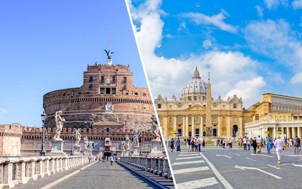 Combo: Castel Sant'Angelo and St. Peter's Basilica Entry Tickets
