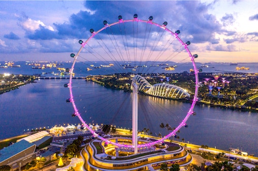 Ingressos para o Singapore Flyer