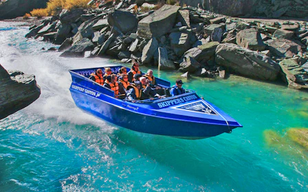 Skippers Canyon Jet Boat Ride with Scenic Road Tour