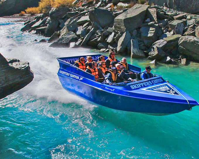Skippers Canyon Jet Boat Ride with Scenic Road Tour