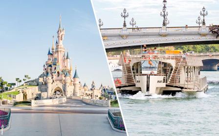 Combo: Disneyland® Paris Tickets + Seine River Cruise