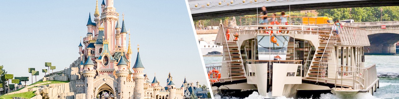 biglietti combo: Disneyland® Paris + Crociera sulla Senna