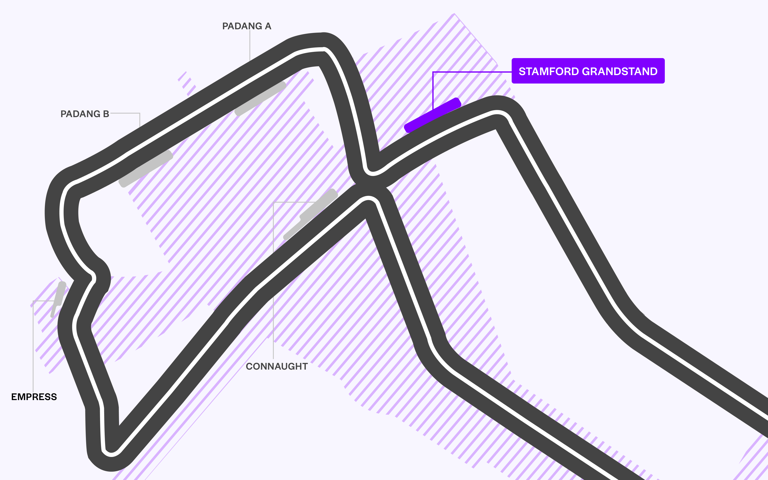 Formula 1 Singapore Grand Prix seating plan