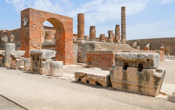 The ruins of Pompeii, Naples