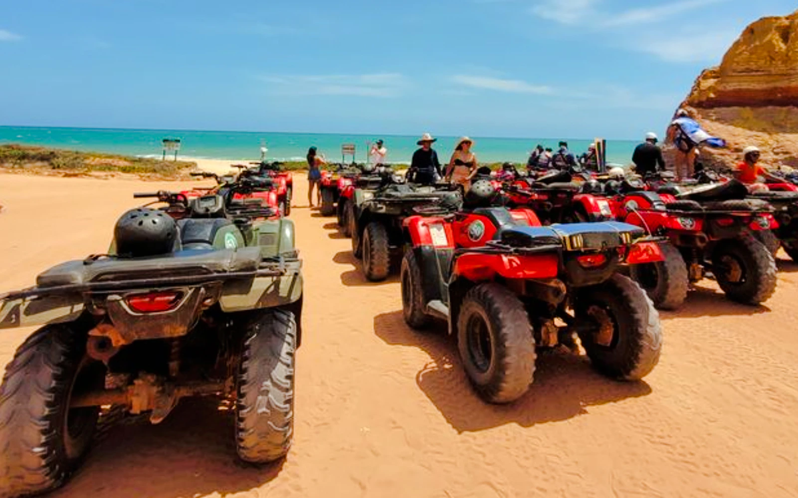 Oualidia Small-Group Quad Bike Tour on Oualidia Beach (Product 55185)