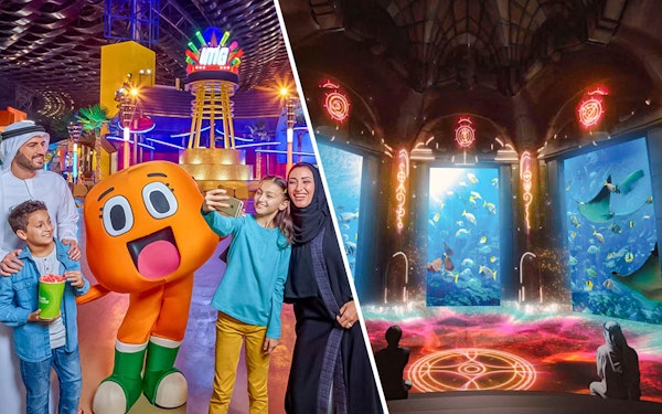 Combo: IMG Worlds of Adventure + The Lost Chambers Aquarium Tickets