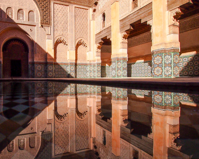 Marrakech: Madrasa Ben Youssef, Secret Garden & Medina Guided Tour