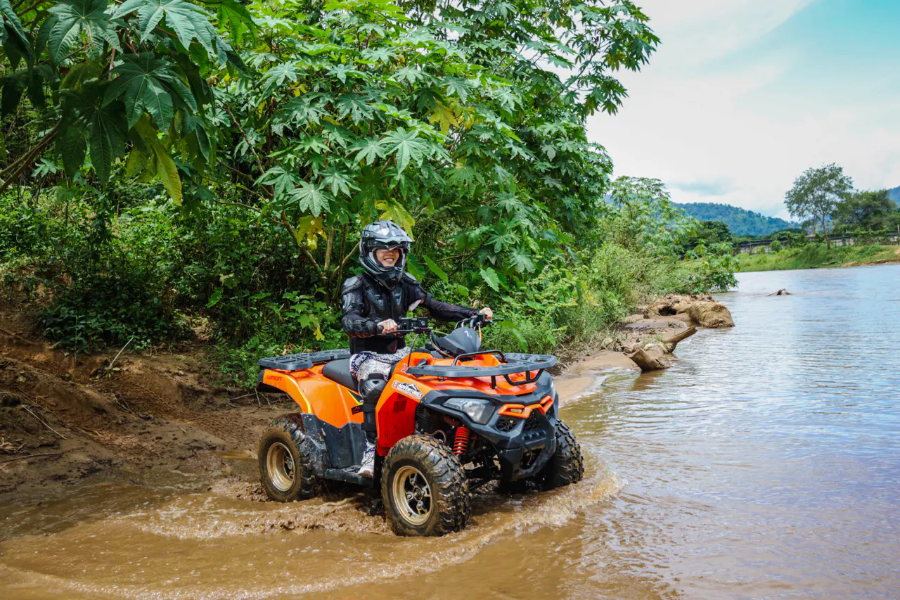 Chiang Mai Outdoor Adventure by 8Adventures: ATV, Whitewater Rafting or Waterfall Trek