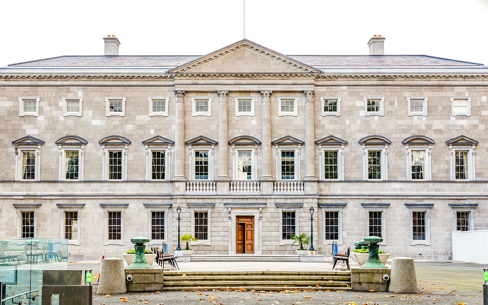 Leinster House in Dublin, Ireland