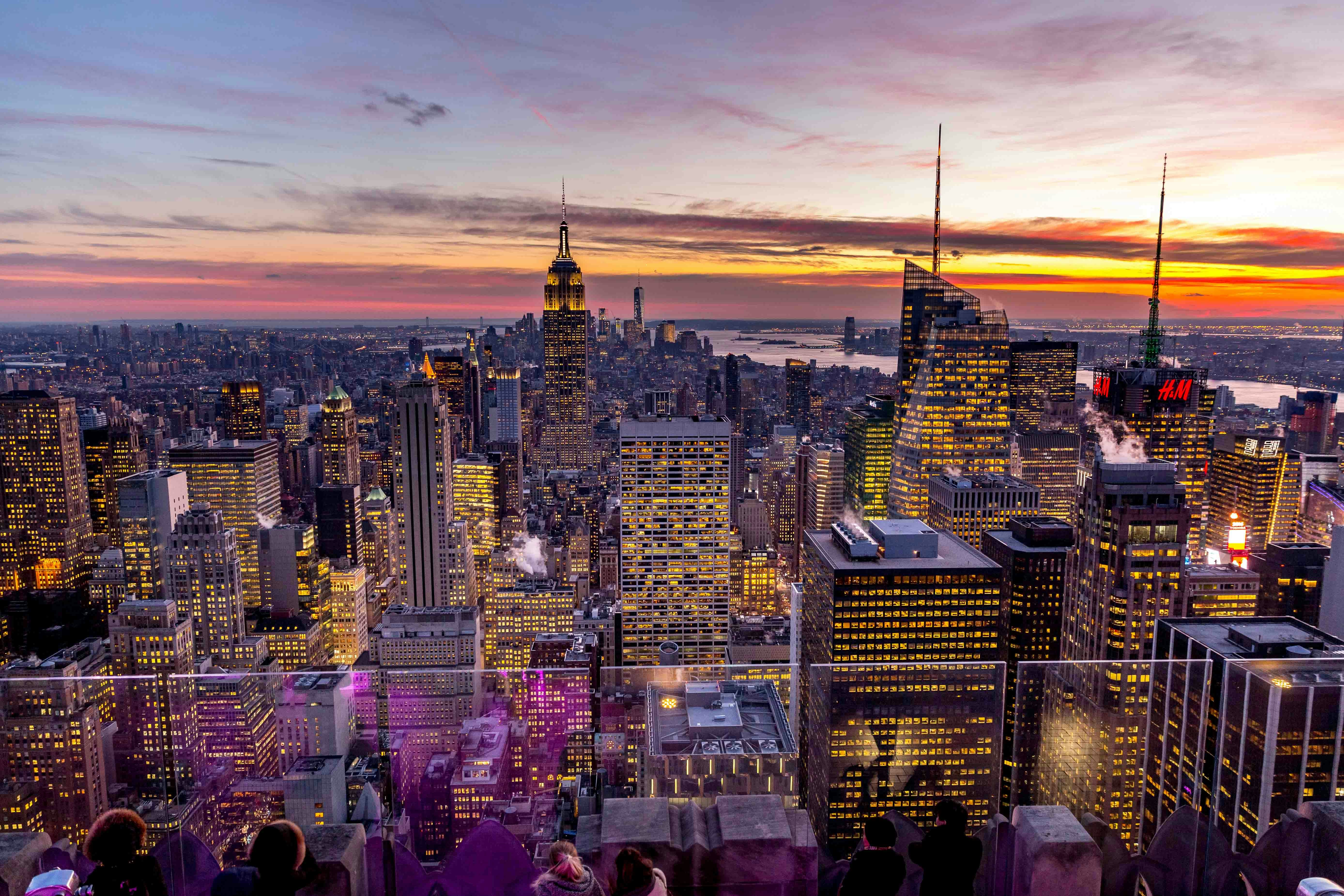 Top of the Rock Night