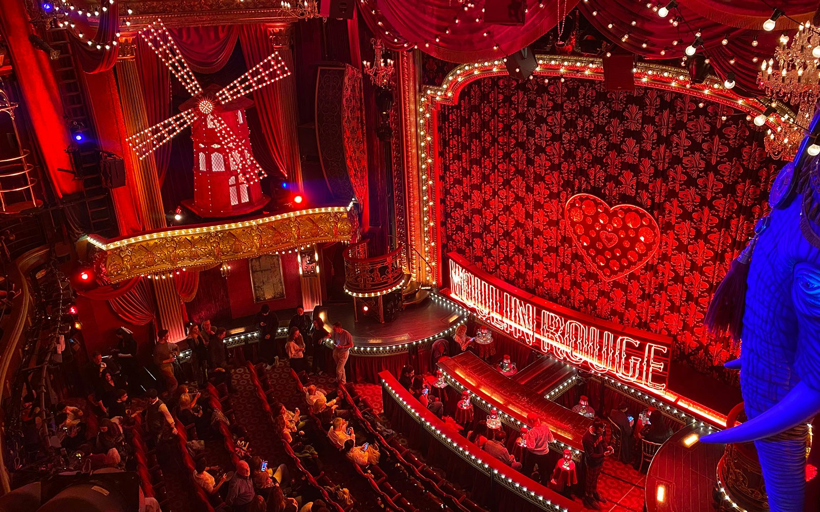 "Section: Grand Circle
Seat: J 4
Date: May 1, 2024
Show: Moulin Rouge! The Musical"