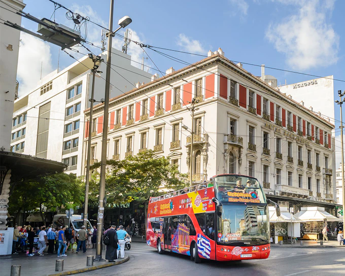City Sightseeing: Athens, Piraeus & Riviera Hop-on Hop-off Bus Tour