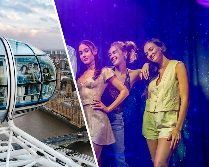 Combo (Save 24%): London Eye + Madame Tussauds London Tickets (Product 52951)