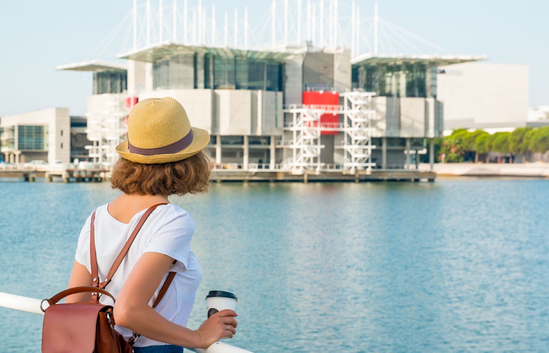 Entrada al Oceanario de Lisboa
