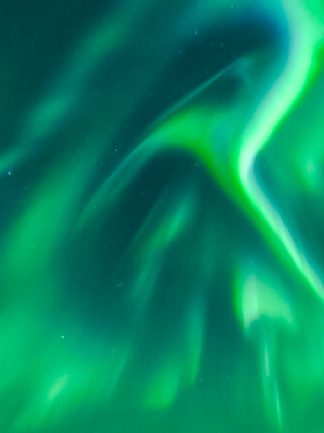 Northern lights display during Northern Lights Discovery Tour.