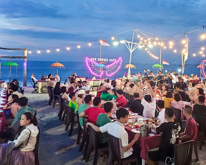 Jimbaran Bali Seafood Dinner at New Dewata Cafe