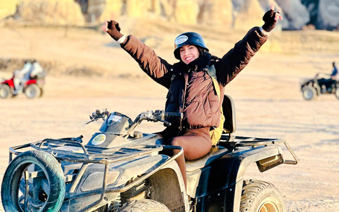 Visite guidée de la Cappadoce en quad avec prise en charge à l'hôtel et retour à l'hôtel