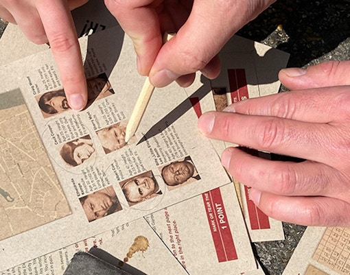Murder mystery self-guided experience at Christiansborg Palace