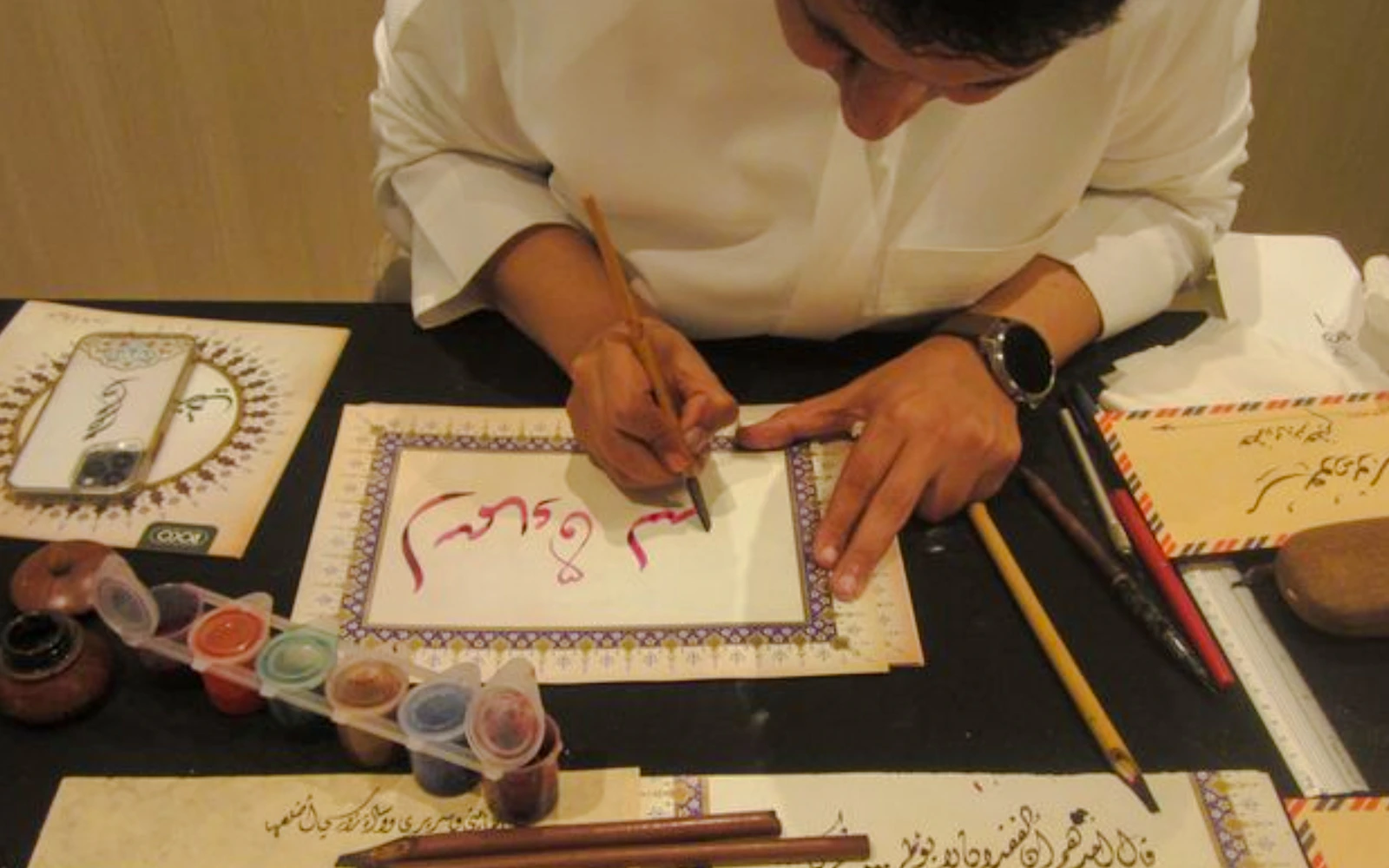 Arabic and Moroccan Calligraphy Workshop