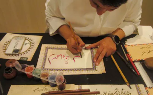 arabic and moroccan calligraphy workshop-1