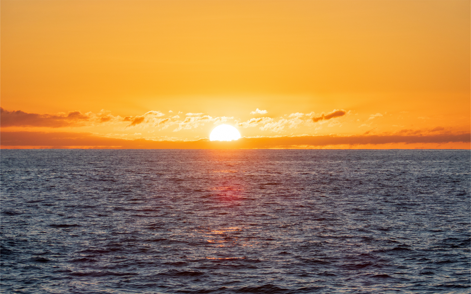 Utsikt över solnedgången