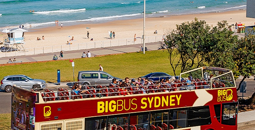 Wycieczki autobusowe wskakuj/wyskakuj/wyskakuj Big Bus Sydney
