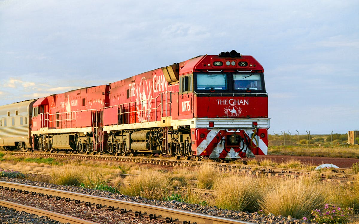 the ghan railway train
