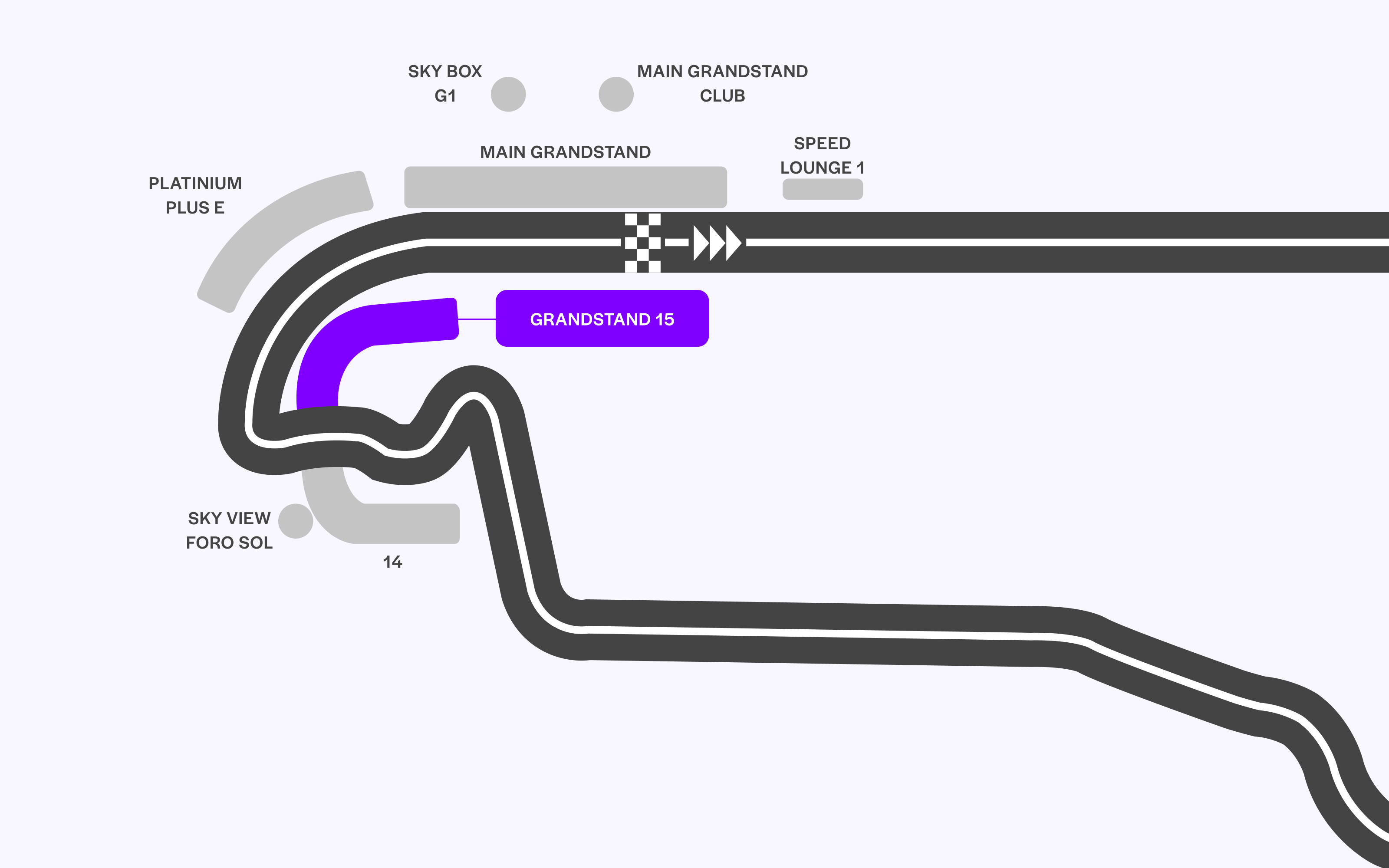 Mexican GP Grandstands 