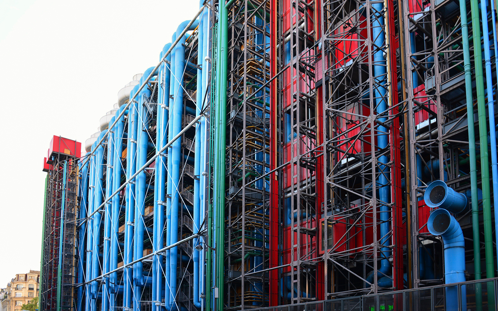 Centre Pompidou Structure