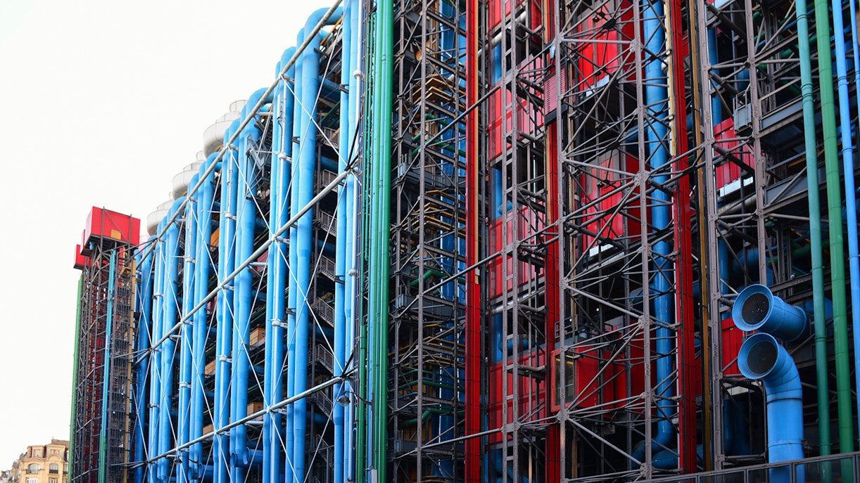 Centre Pompidou Structure