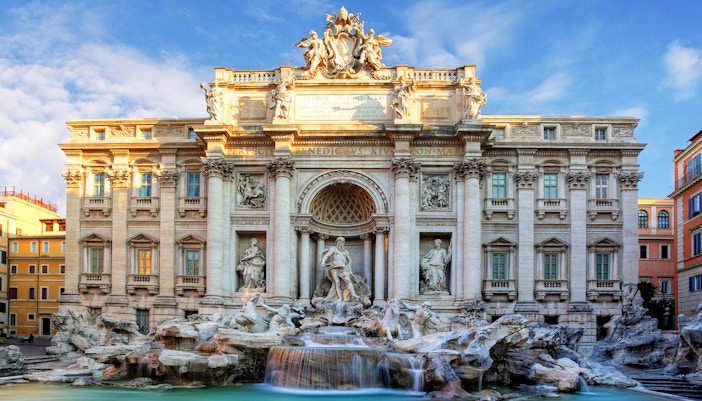 Trevi Fountain tour via golf cart, Rome