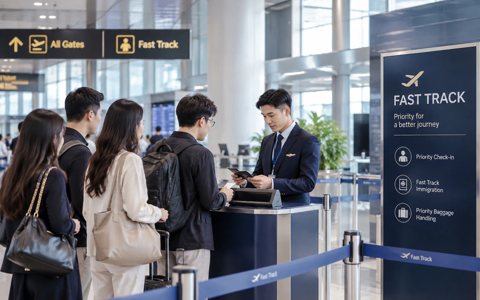 Hanoi Noi Bai International Airport Arrival Fast-Track with Meet and Greet (Product 55113)