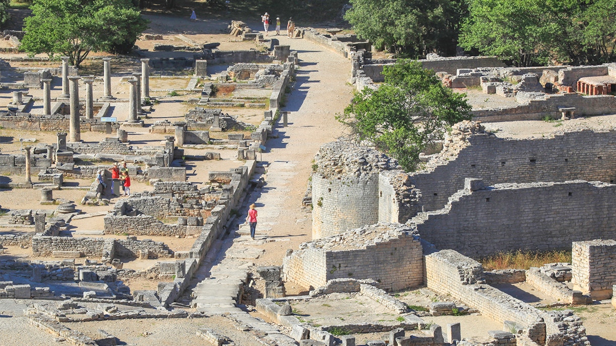 Timings of Glanum Archaeological Site